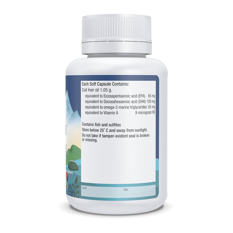 Arctic Cod Liver Oil Capsules
