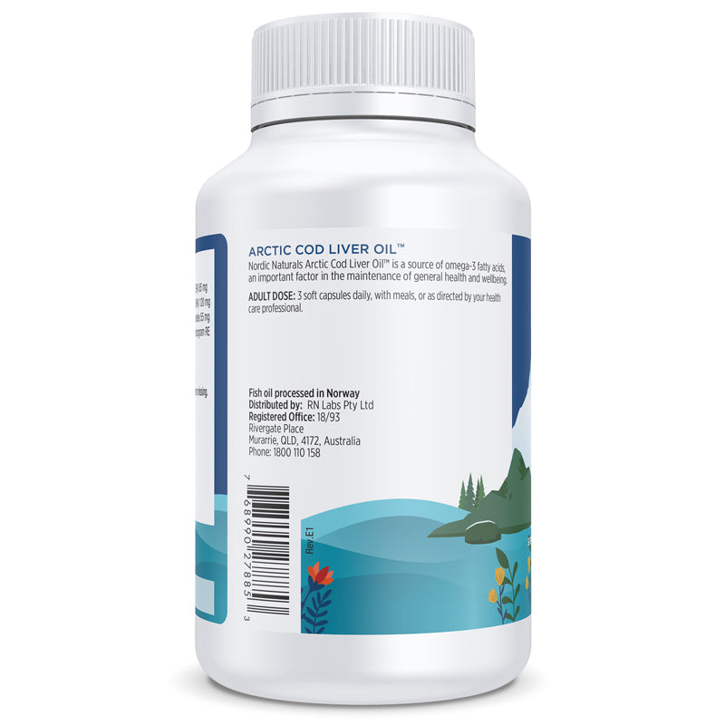 Arctic Cod Liver Oil Capsules