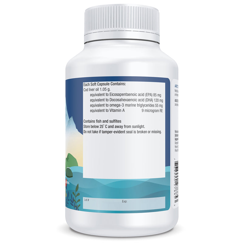 Arctic Cod Liver Oil Capsules