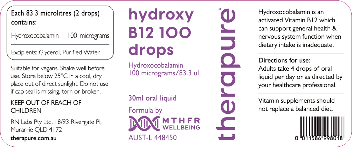 hydroxy B12 100 drops
