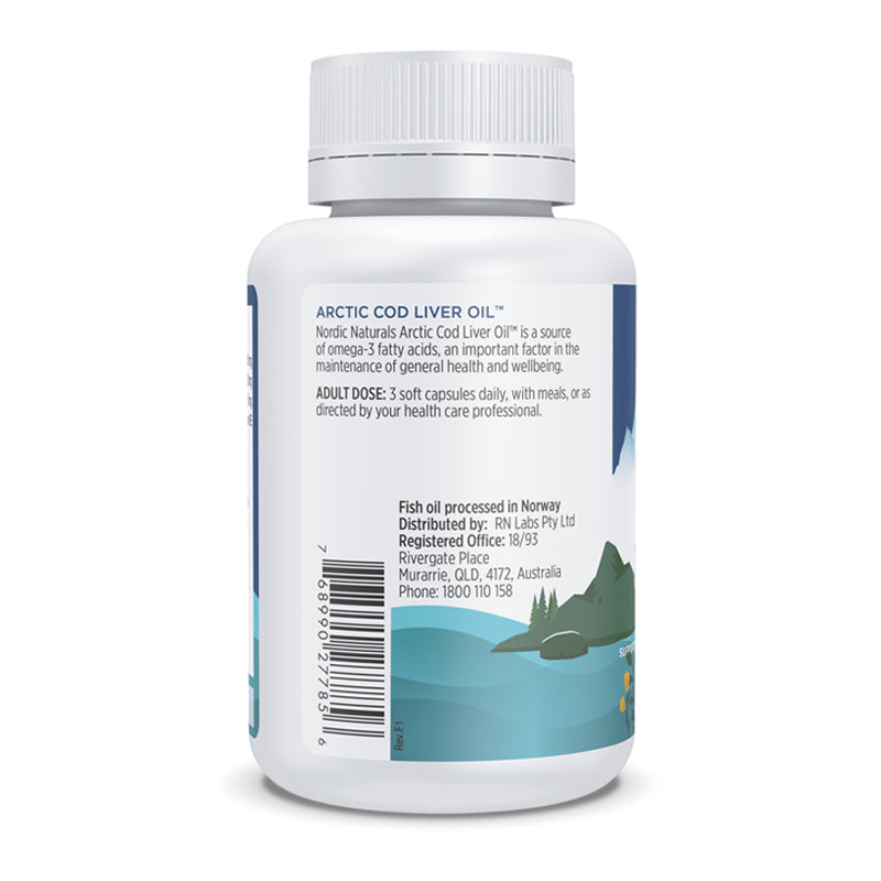 Arctic Cod Liver Oil soft gels